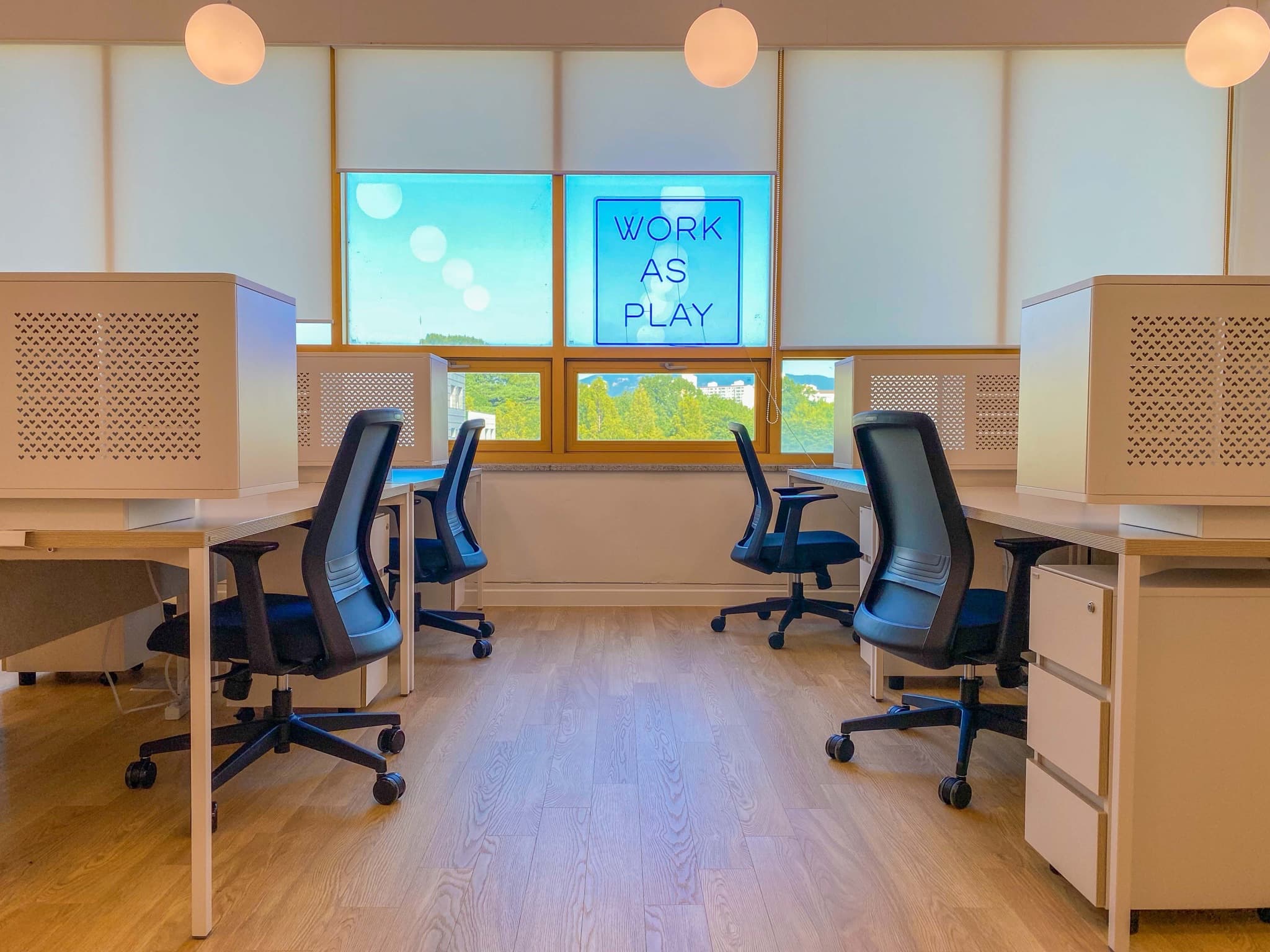 WORKNPLAY 대전 공유오피스 자유·지정석